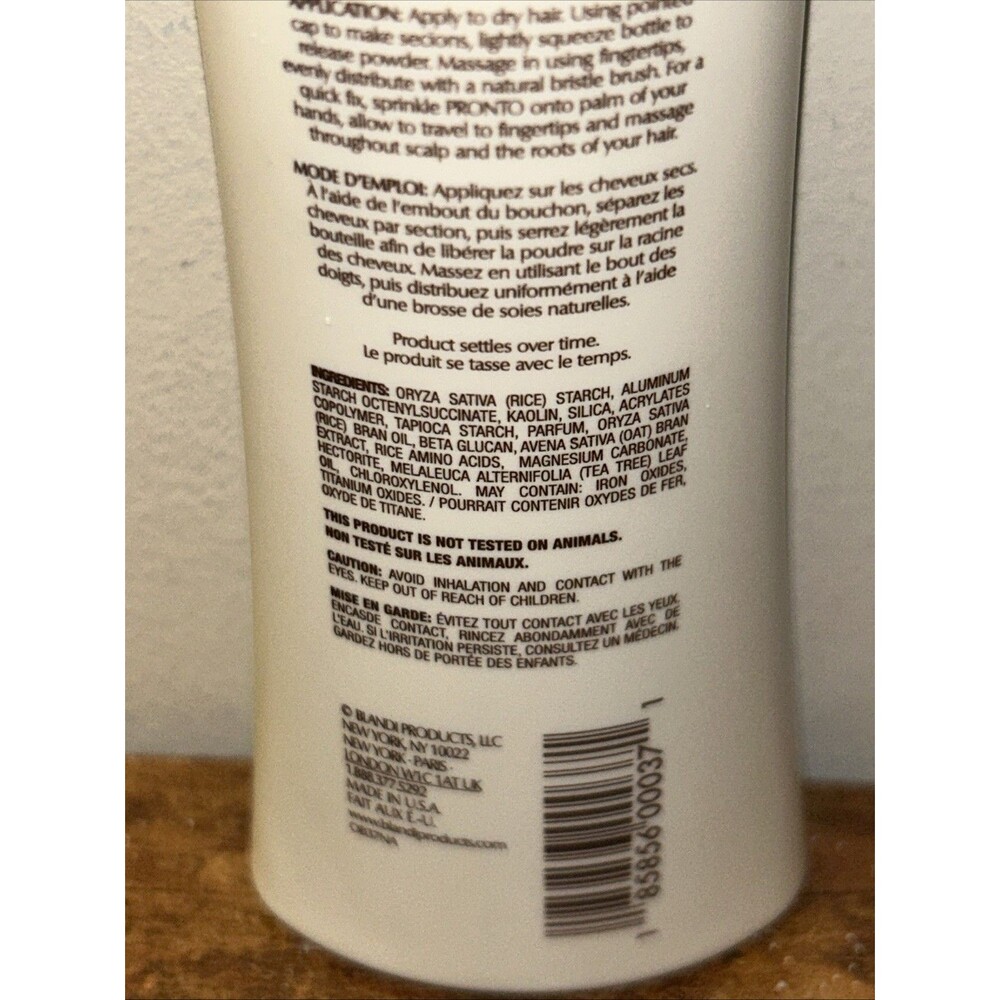 12 Bottles, Oscar Blandi Pronto Dry Shampoo Powder – 2.5 oz (70g) -Discontinued! - Picture 7 of 10